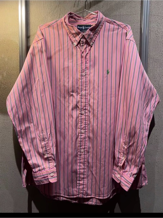 Ralph Lauren Other - Ralph Lauren Stripe Button Down Shirt Men's size L Custom Fit Vintage